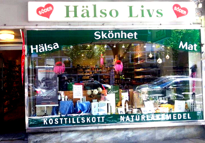 Hälso Livs, Södra Kungsgatan 13, Gävle, är återförsäljare av Lipps från Ockelbo Bi